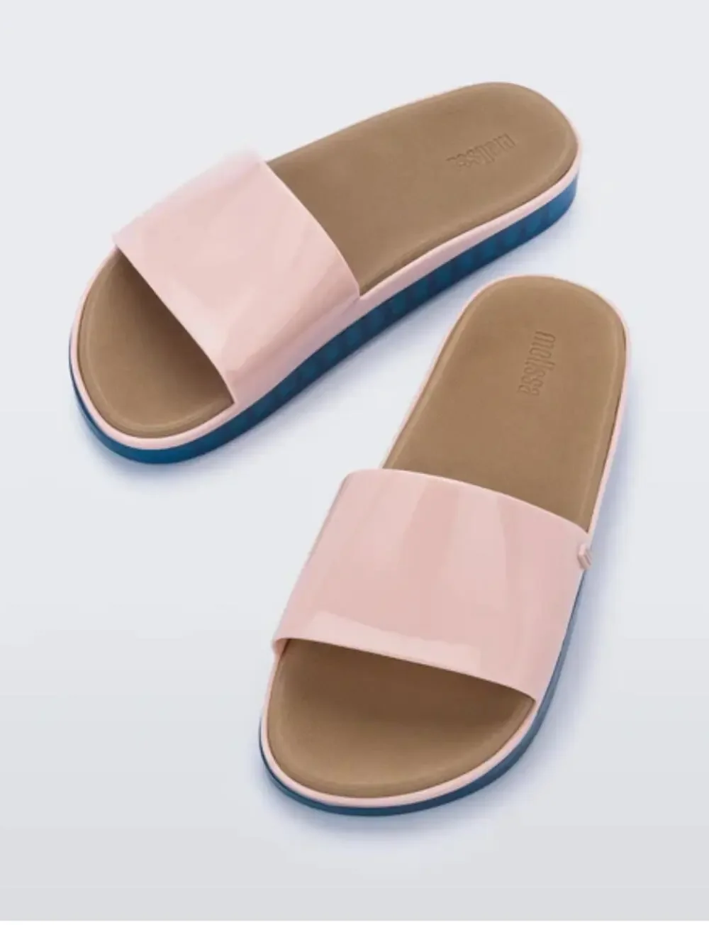 Melissa Beach Pool Slide Sandals in Pink 7